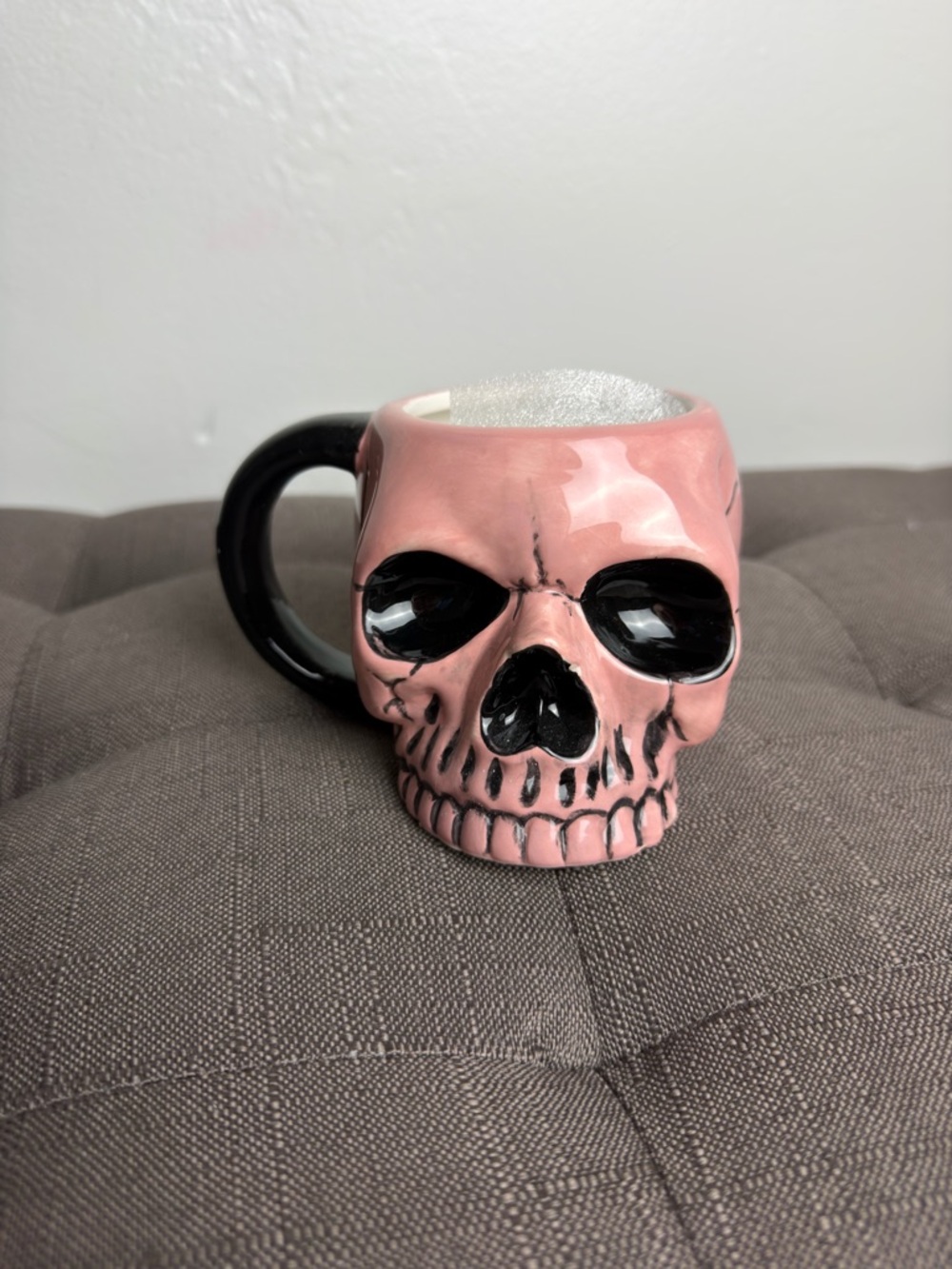 Pink Skull Mug Coffee Cup